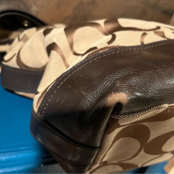 Coach Legacy Convertible Bag Brown Y2K - Picture 11 of 15